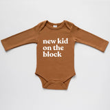 Camel New Kid On The Block Baby Bodysuit