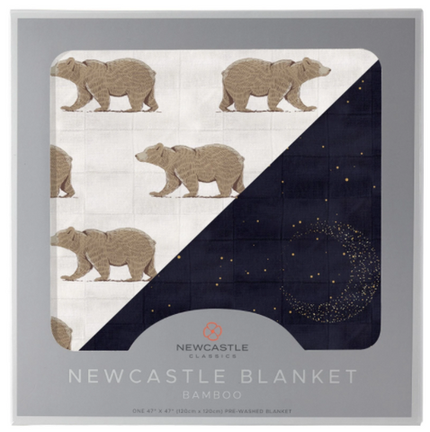 Goodnight Bear & Midnight Moon Newcastle Blanket