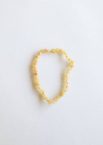 CanyonLeaf - Raw Honey Amber Necklace