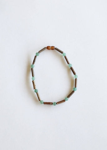 CanyonLeaf - Hazelwood + Aventurine || Necklace