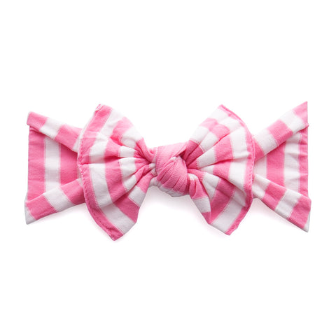 Patterned Knot: Pink stripe
