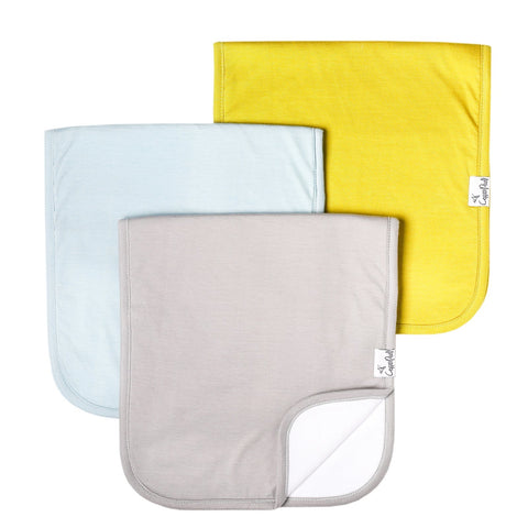 Stone Burp Cloth Set (3-pack)