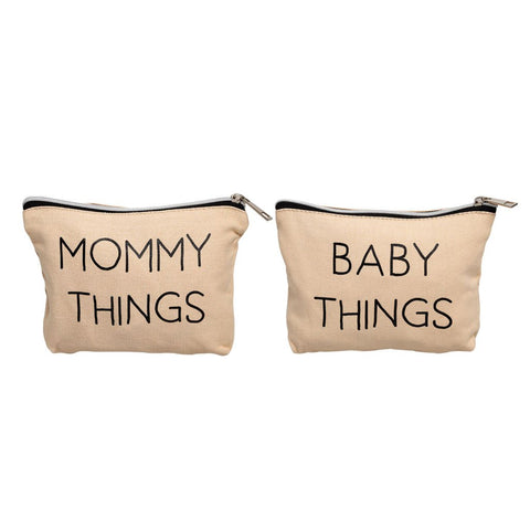 Mommy and Baby Travel Pouch