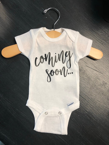 Pregnancy Announcement Onesie