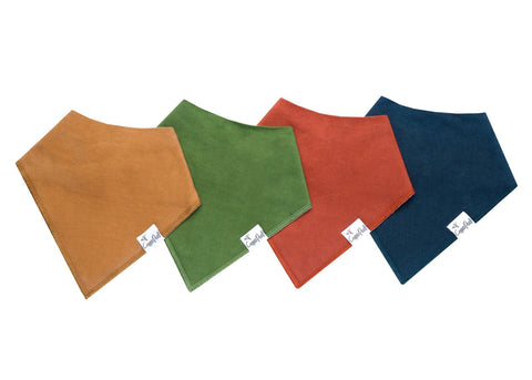 Ridge Baby Bandana Bib Set (4-pack)