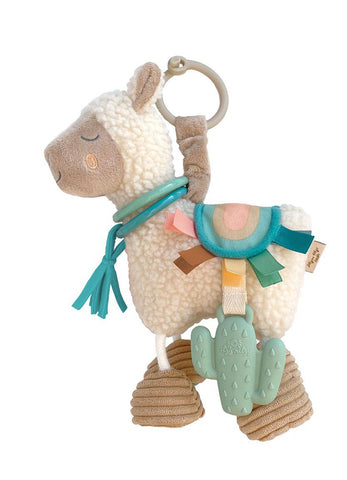 Link & Love Llama Activity Plush Silicone Teether Toy