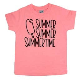 Summer Time Tee For Kids