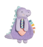 Itzy Lovey Plush With Silicon Teether Toy