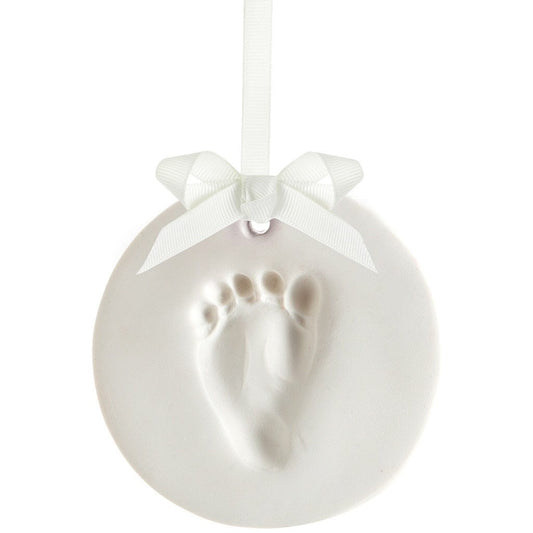Babyprints Hanging Keepsake, White