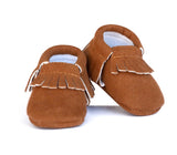 Suede Baby Moccasins