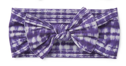Knot Bow-purple indigo