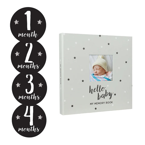 Star Baby's Memory Book and Sticker Set